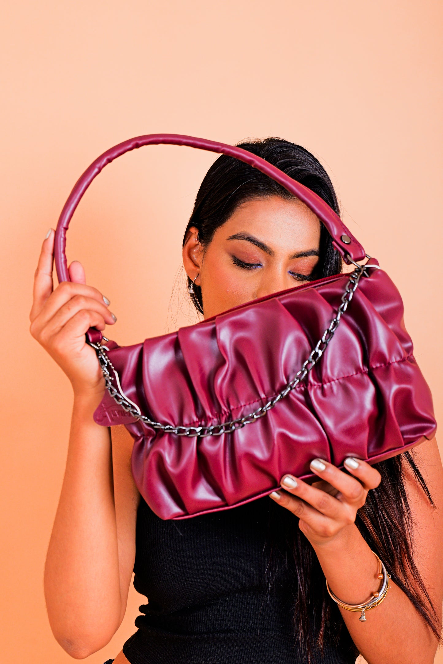 Model Shoot With Ladies Hand Bag