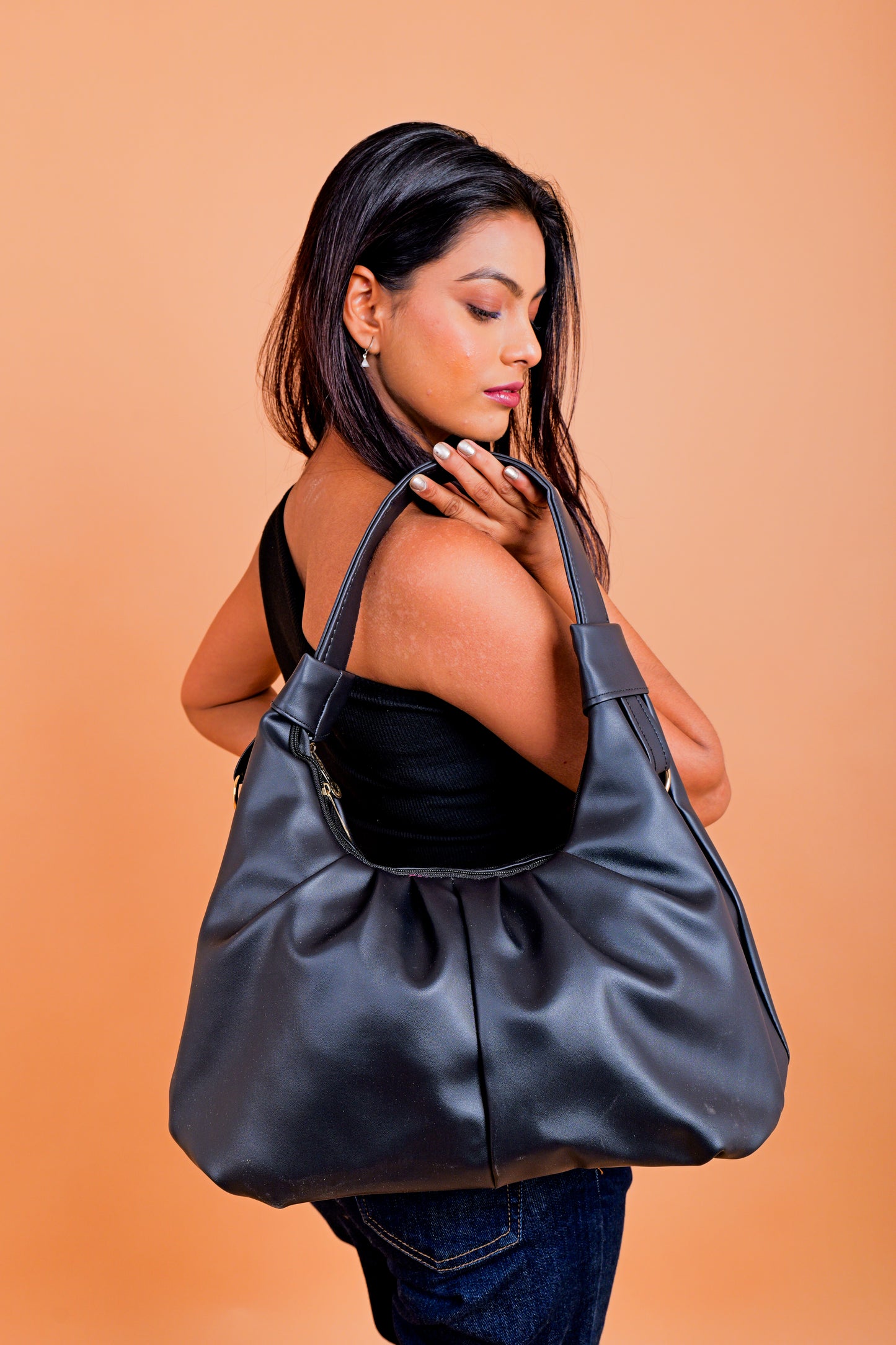 Model Shoot With Ladies Hand Bag